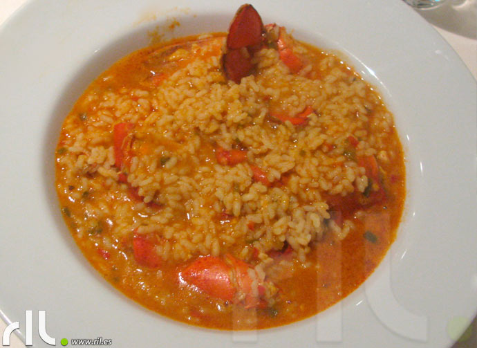 Arroz con bogavante