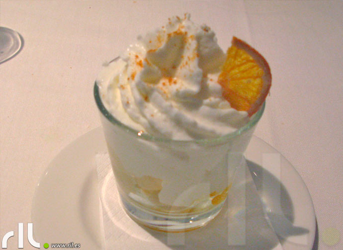 Espuma yogourt